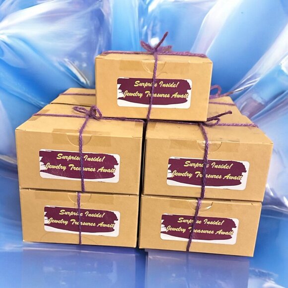 Turquoise Jewelry Mystery Box – 5+ Pieces, Gift Ready! - Picture 2 of 4